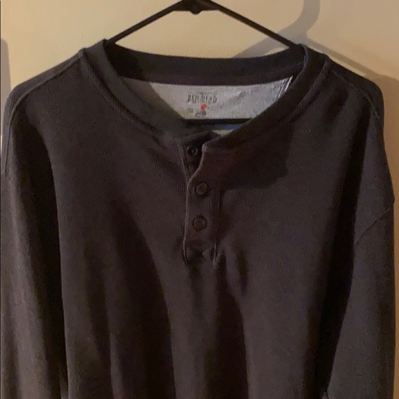 Men’s large Long sleeve shirt dark grey - Picture 3 of 5